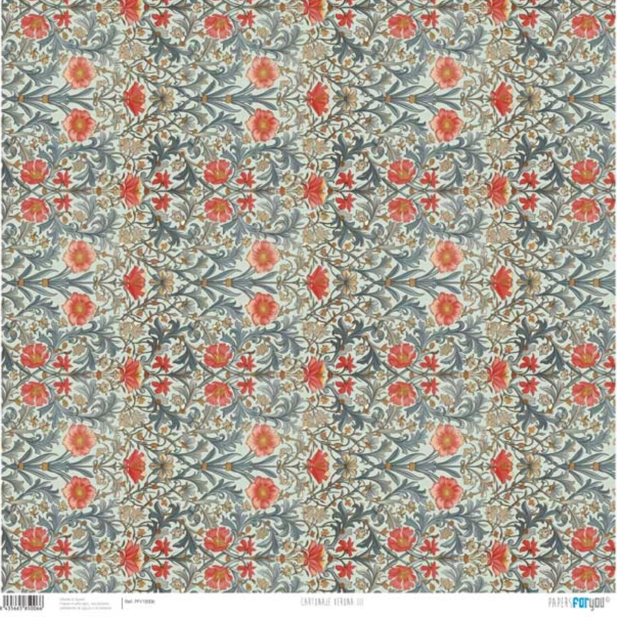 Lino Estampado Español para Encuadernación Verona III Encuadernacion Papers For You