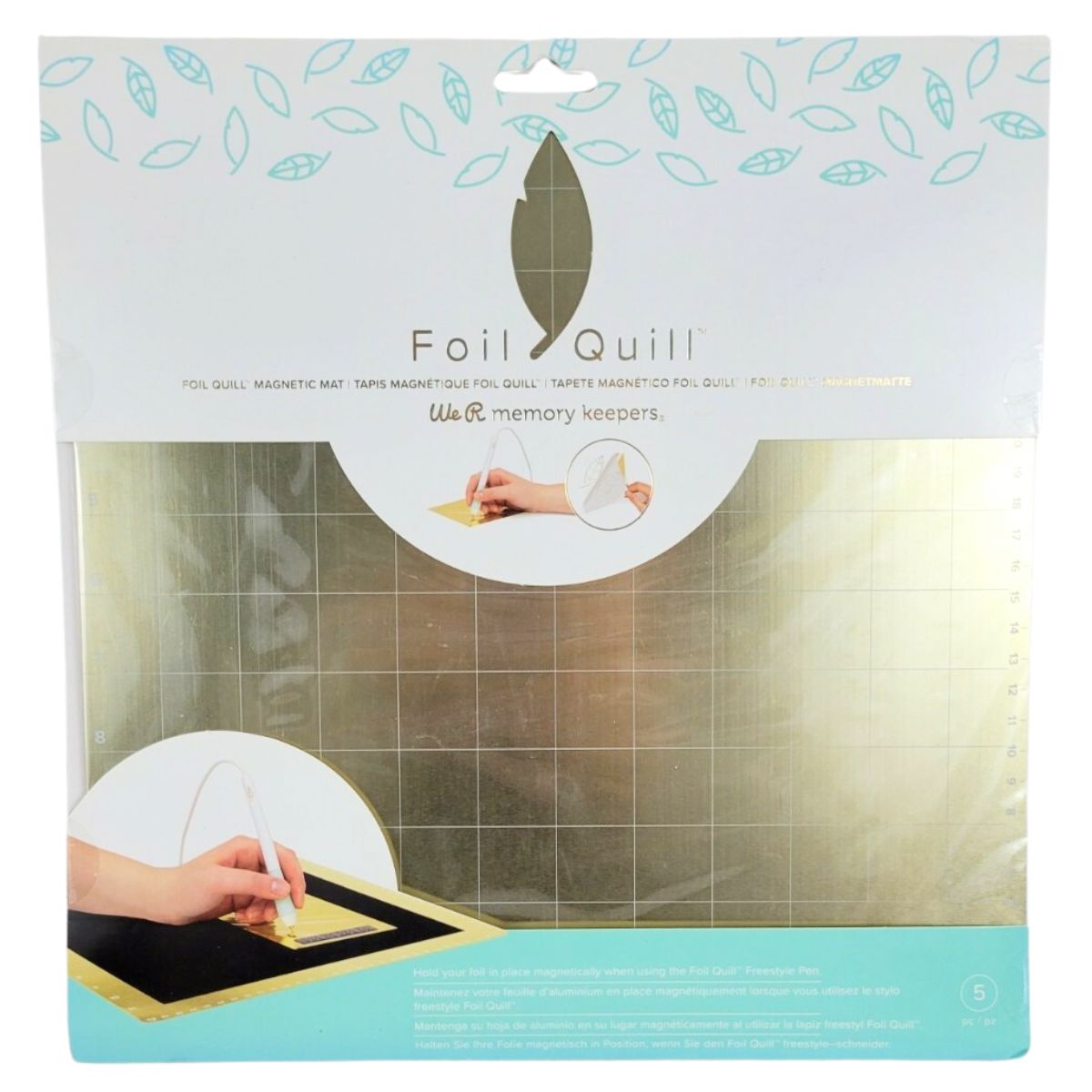Foil Quill Magnetic Mat / Tapete Magnético Foil Quill Mats para Plotters We R Memory Keepers