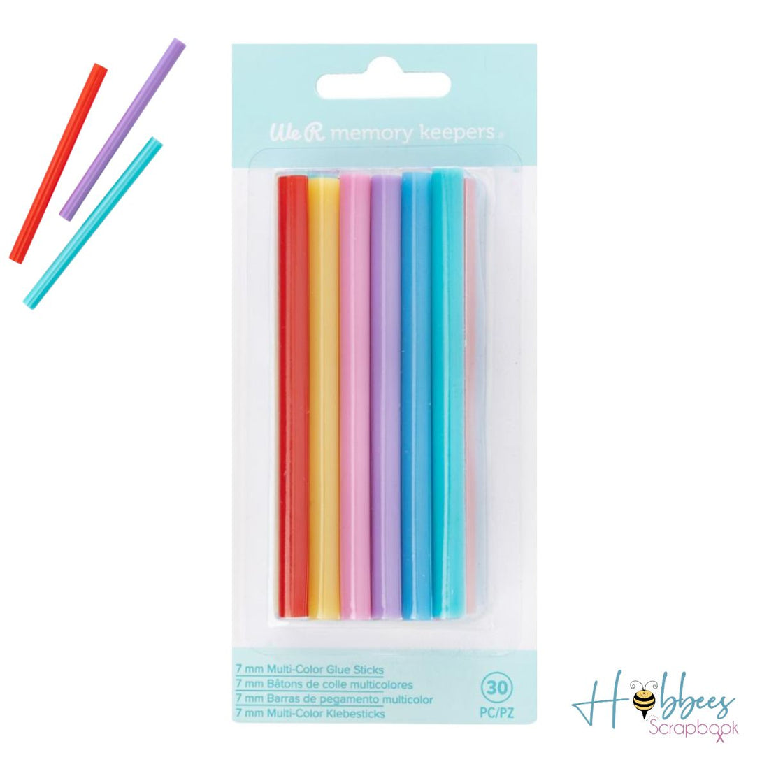 Multi-Color Glue Sticks / Barras de Pegamento Multicolor Adhesivos / Pegamentos We R Memory Keepers