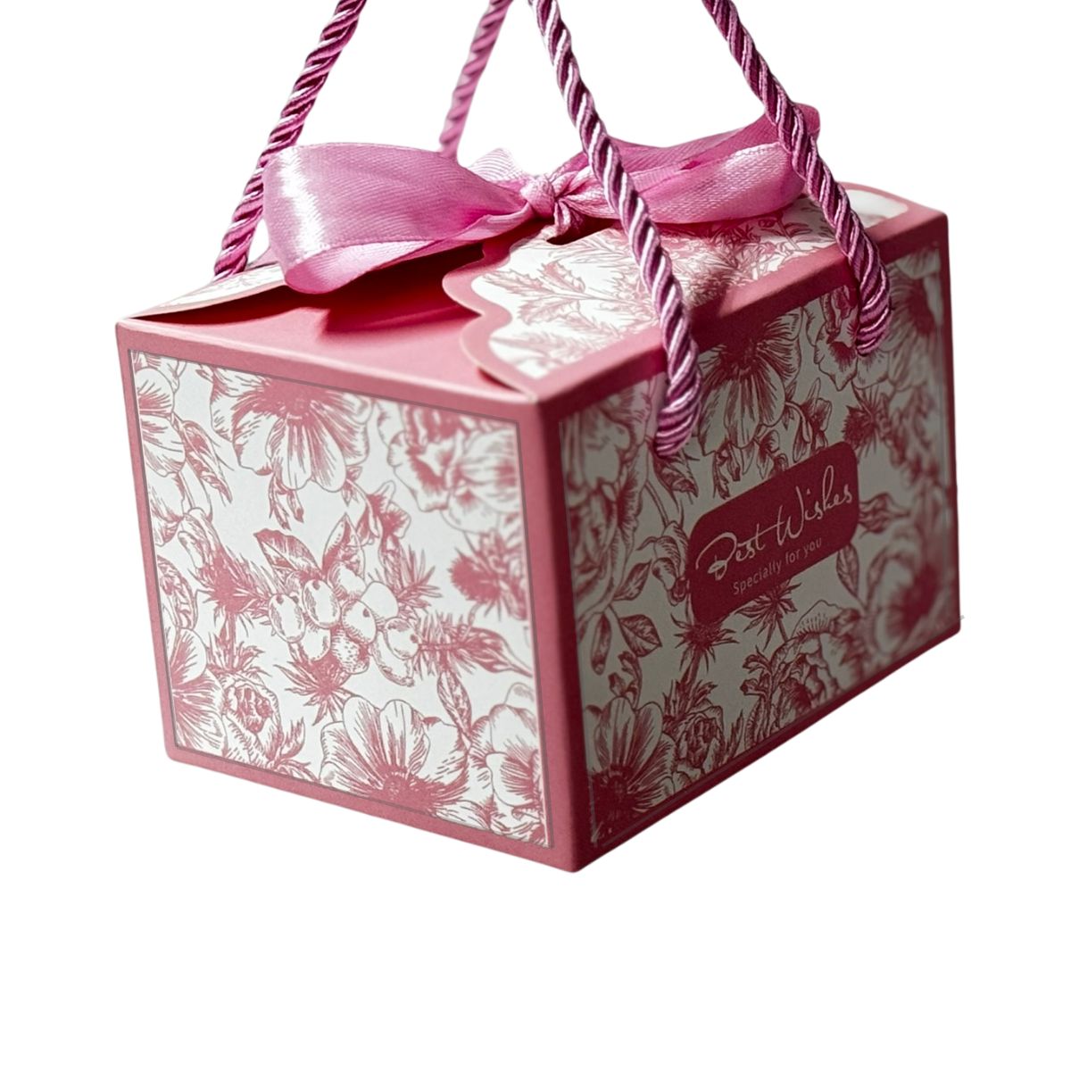 Troquel de Cajita con Asas y Tapa Decorativa Dados de Corte / Suajes / Troqueles Lyssette Guiot Crafts