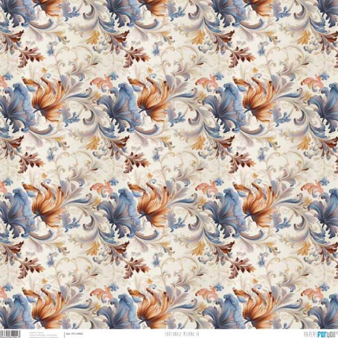 Lino Estampado Español para Encuadernación Milano IV Encuadernacion Papers For You