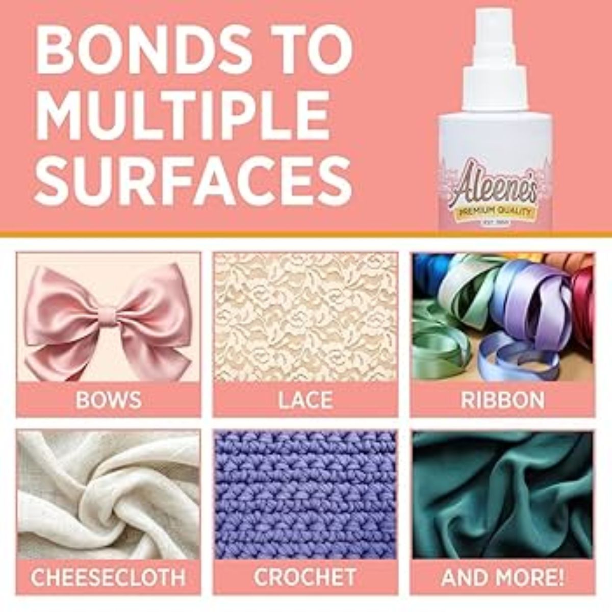 Stiffen Quik Spray / Endurecedor de Telas en Spray Adhesivos / Pegamentos Aleene&