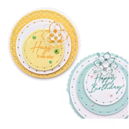 Suajes de Círculos Dados de Corte / Suajes / Troqueles Hobbees