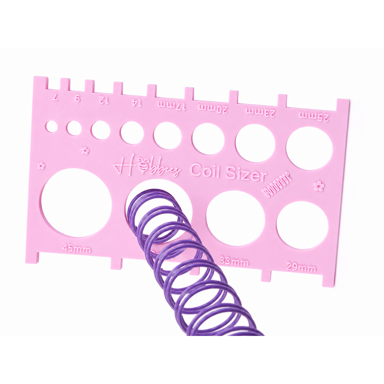 Guía Selector De Espiral Rosa