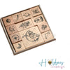 Wooden Rubber Stamps Little Prince  / Sellos de Goma El Principito