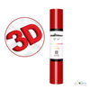 Red Puff Heat Transfer Vinyl / Vinil Termoadhesivo 3D Rojo