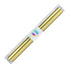 Rollo de Foil Metalizado Dorado Gold 3 Mts Descontinuado Foil Multicolor