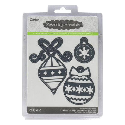 Ornaments Dies / Adornos Navideños Dados de Corte / Suajes / Troqueles Darice