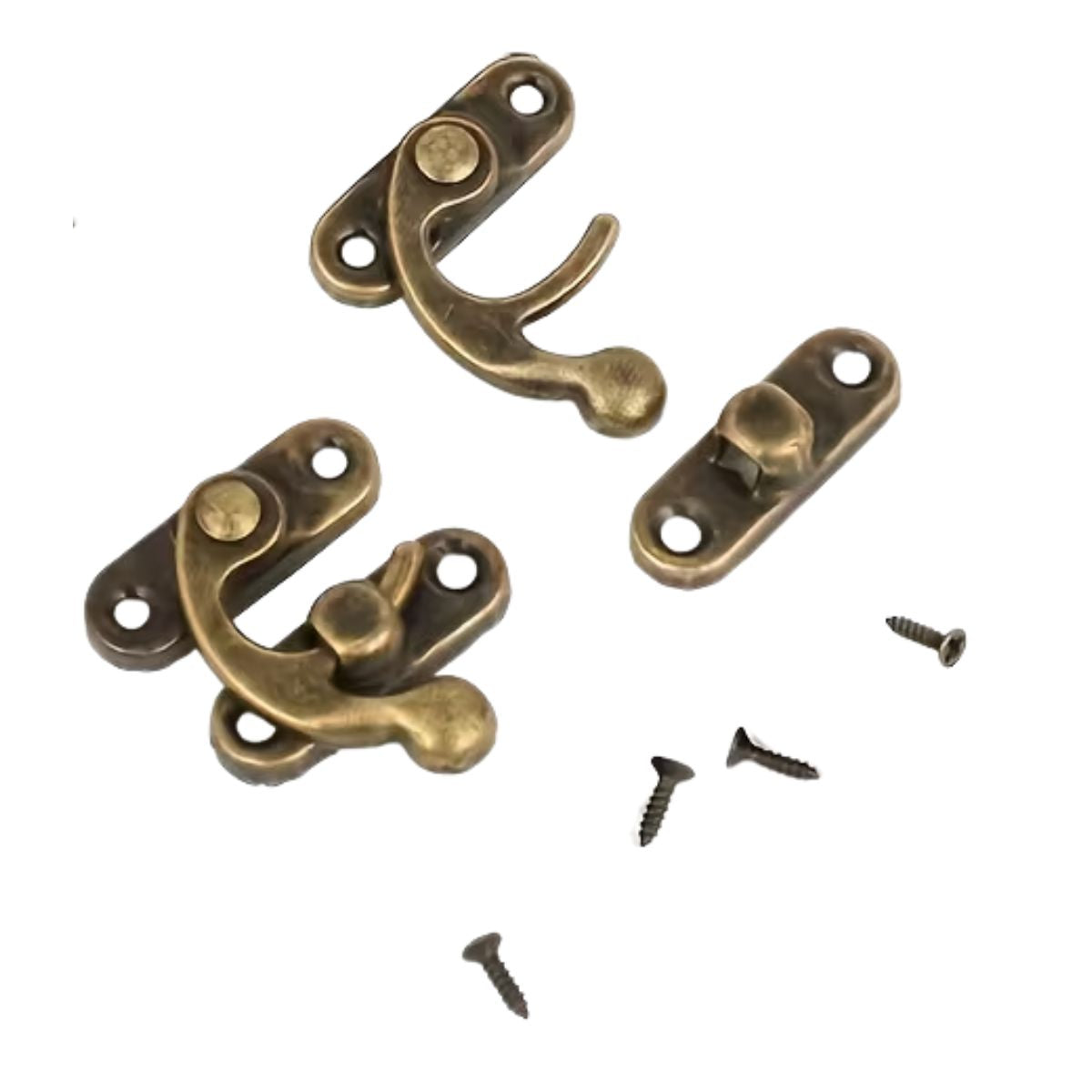 Herraje Cerrojo de Cuernos Bronce Accesorios Hobbees