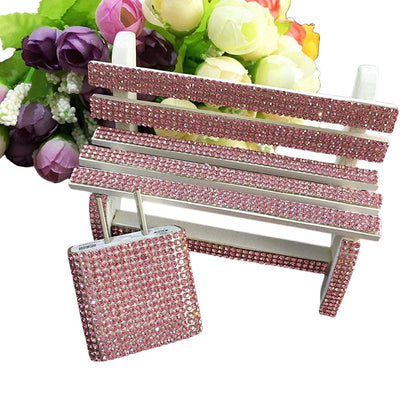 Hoja de Cristales Autoadhesiva Color Rosa Adornos / Embellishments Hobbees