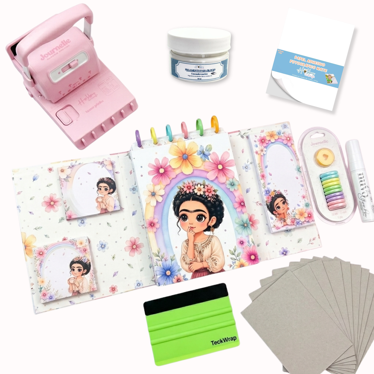 Kit Completo de Encuadernación Journelle + Curso
