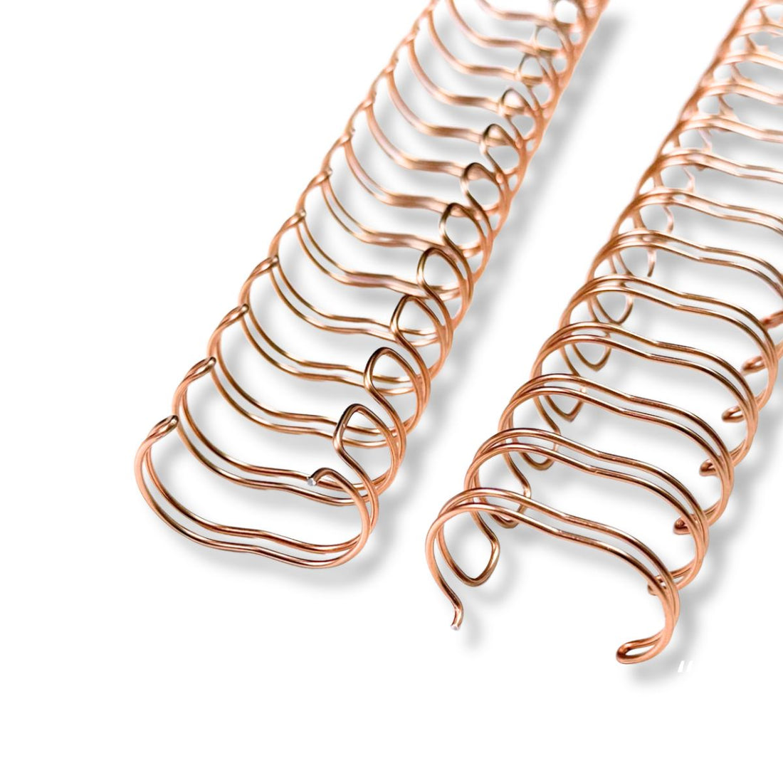 10 Espirales Metálicos Journelle Rose Gold 1 1/4” Arillos para Engargolar Angie Guerra &amp; Hobbees