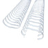 36 Espirales Metálicos Journelle Blancos 3/4" Arillos para Engargolar Angie Guerra & Hobbees