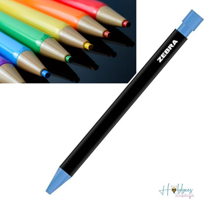 Colored Mechanical Pencils 24 pz / Lapiceros de Colores Colores y Plumones Zebra Pen