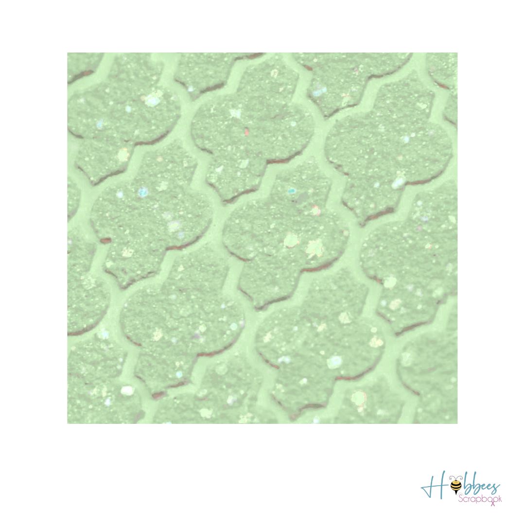 Honeydew Glitter Paste / Pasta Brillante Verde Pastas Texturizadoras y Medios Mixtos BoBunny