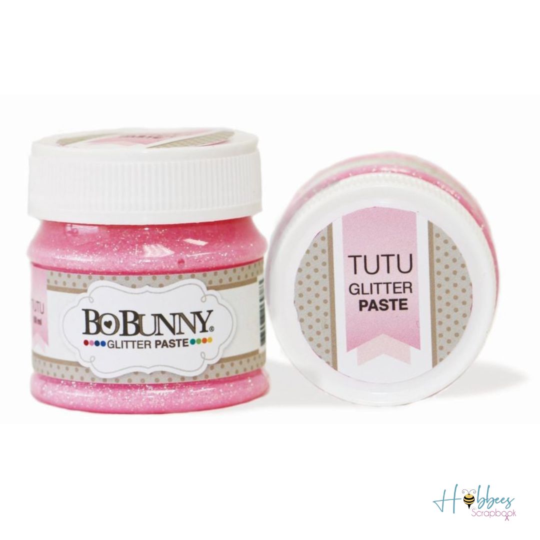 Tutu Glitter Paste / Pasta Brillante Rosa Claro Pastas Texturizadoras y Medios Mixtos BoBunny