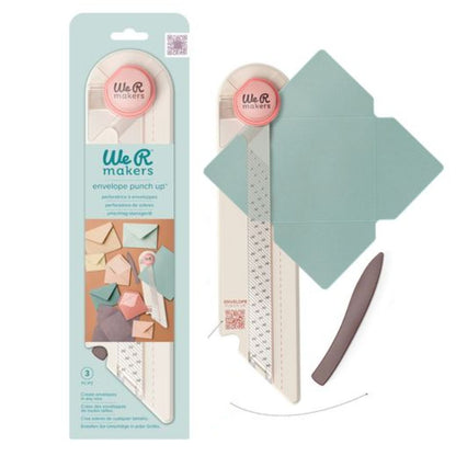 Envelope Punch Up / Tabla Perforadora Para Hacer Sobres Con Guías Herramientas We R Makers