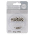 Eyelets & Washers Standard Nickel / Ojillos y Arandelas Níquelados Adornos / Embellishments We R Memory Keepers