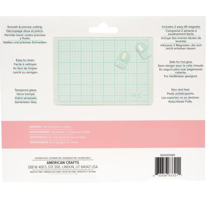 Magnetic Glass Mat 9" x 6" / Tapete magnético de vidrio Tapetes, Mats We R Memory Keepers