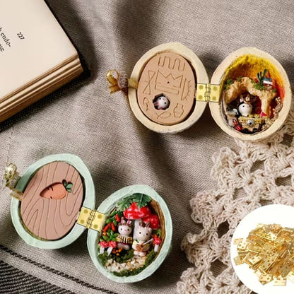 Mini Bisagras Metálicas Doradas Accesorios Hobbees