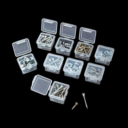 5 Mini Cajitas Organizadoras Transparentes Almacenamiento y Organización Hobbees