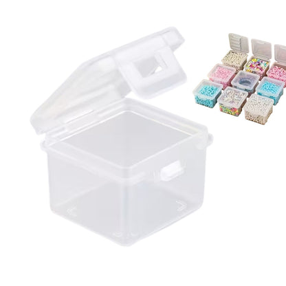 5 Mini Cajitas Organizadoras Transparentes Almacenamiento y Organización Hobbees