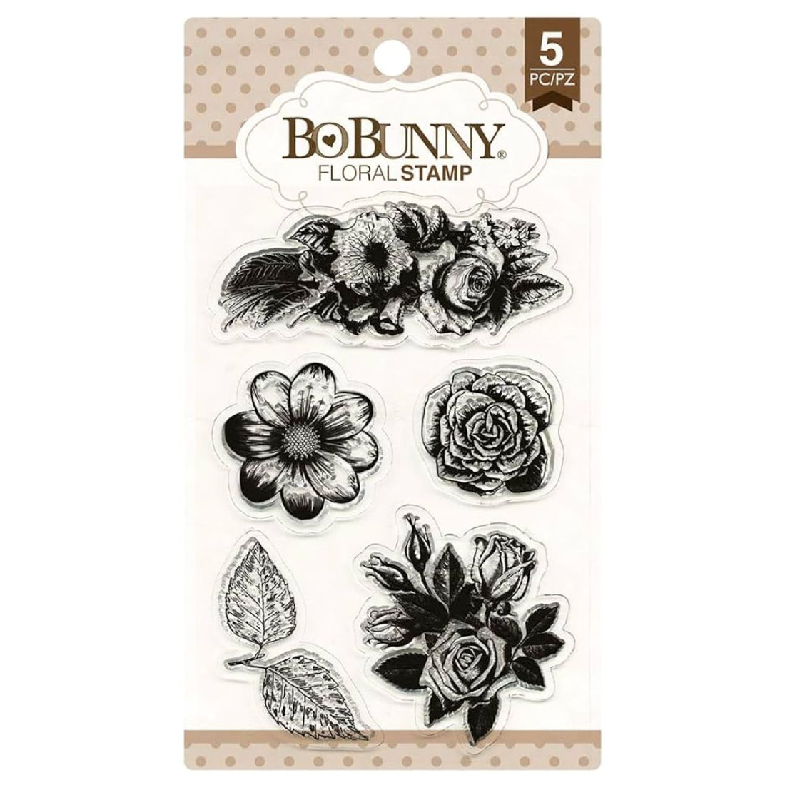 Floral Stamps / Sellos de Flores Sellos BoBunny