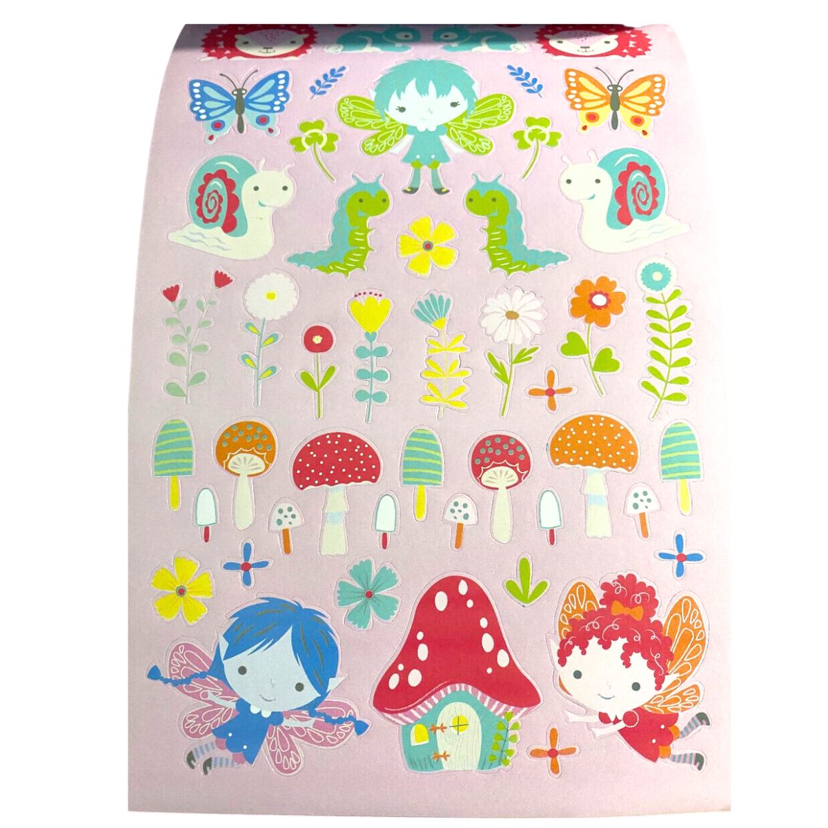 Sticker Book for Kids Magic Blooms / Libro con 276 Estampas Hadas y Flores Descontinuado Darice