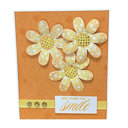 Hooray Bouquet Stamps / Sellos de Polímero de Flores Sellos Close to My Heart