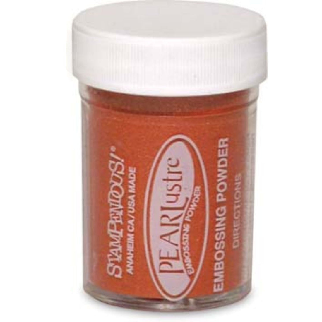 Carnelian Opaque Embossing Powder / Polvo de Realce Cornalina Opaco Polvos de Embossing PearLustre