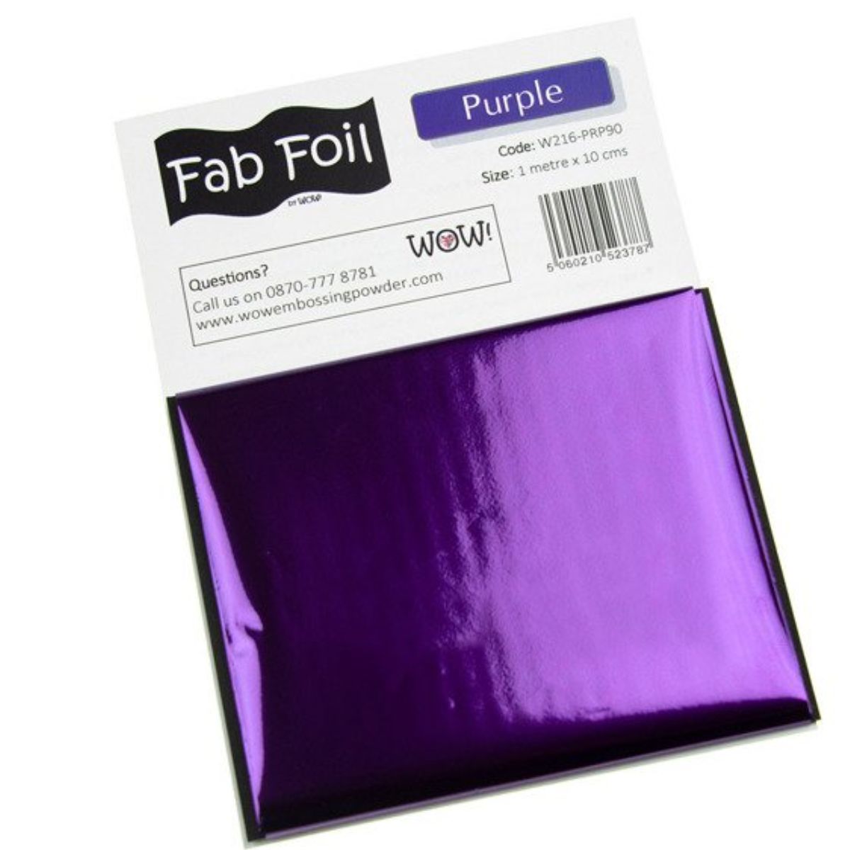 Purple Fab Foil / Papel Metalizado Morado Foil Wow!