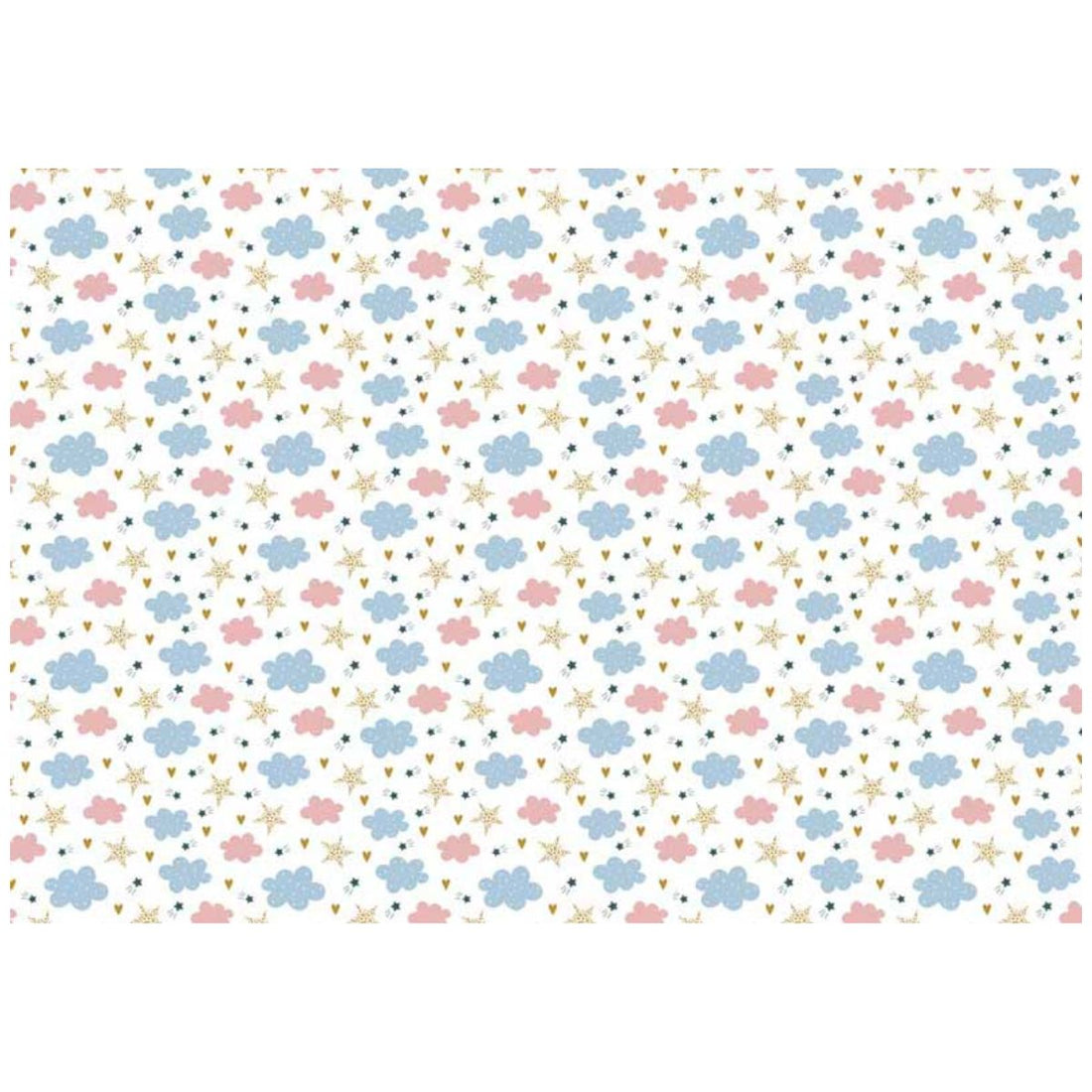 Lino Estampado Español para Encuadernación Clouds and Stars Encuadernacion Papers For You