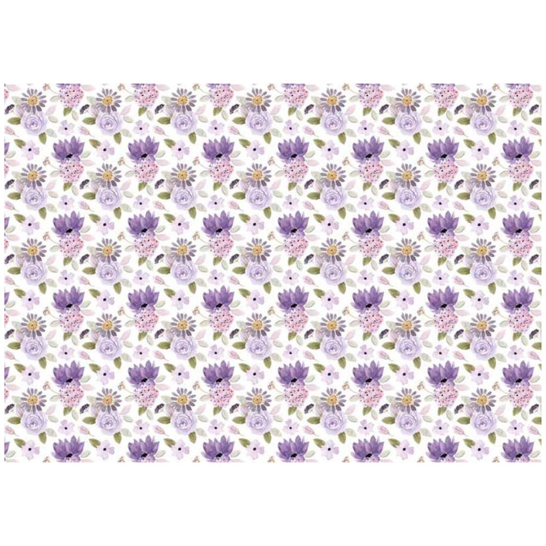 Lino Estampado Español para Encuadernación Violet Blossoms Encuadernacion Papers For You