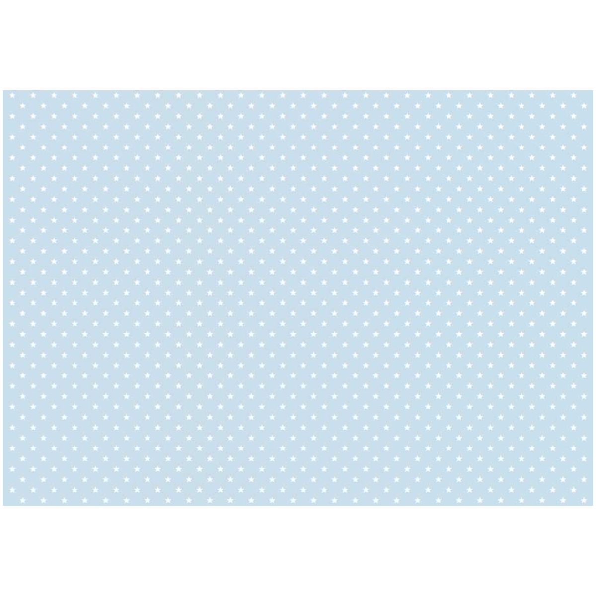 Lino Estampado Español para Encuadernación Estrella Blanca Azul Bebe Encuadernacion Papers For You