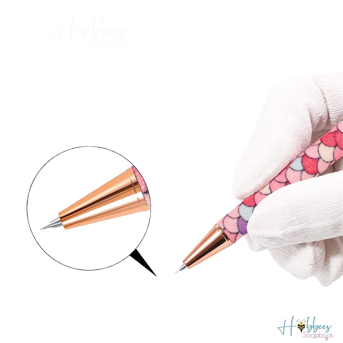 Plumas Depiladoras Pink Mermaid Herramientas Angie Guerra