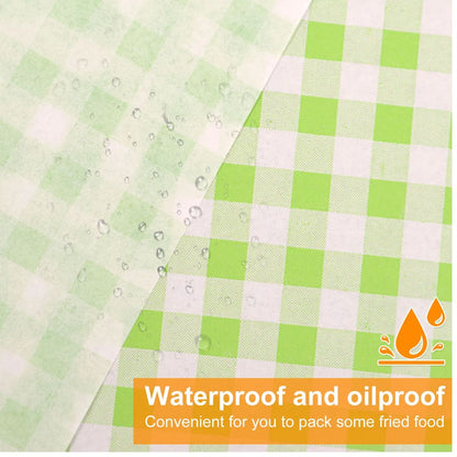 80 Hojas de Papel Vegetal Grado Alimenticio Cuadros Repostería Hobbees