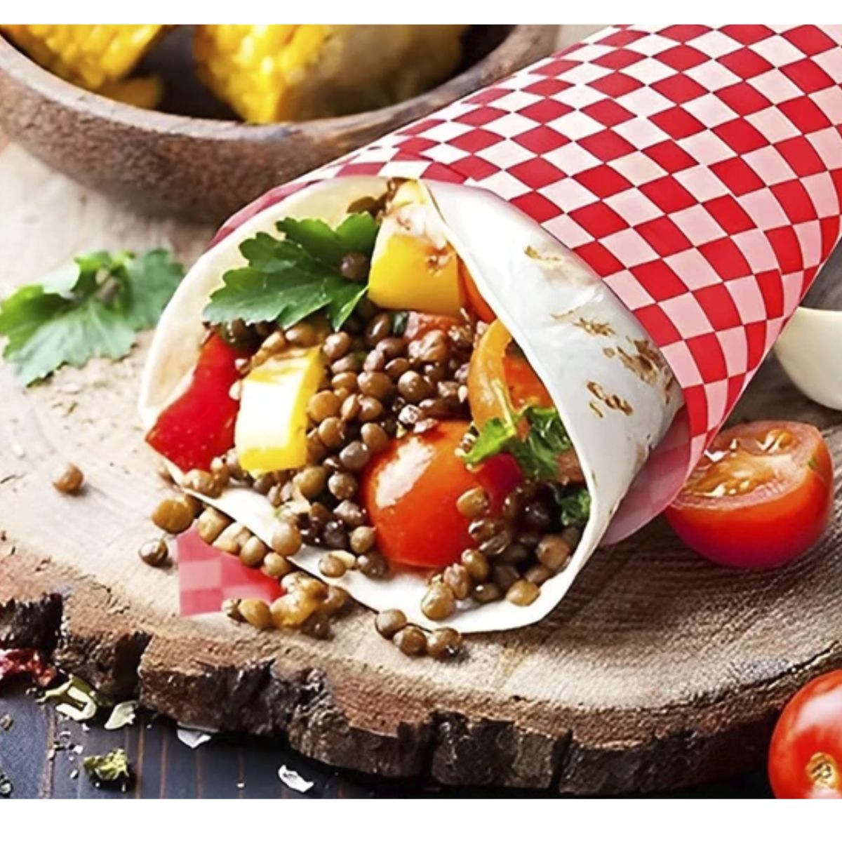 80 Hojas de Papel Vegetal Grado Alimenticio Cuadros Repostería Hobbees