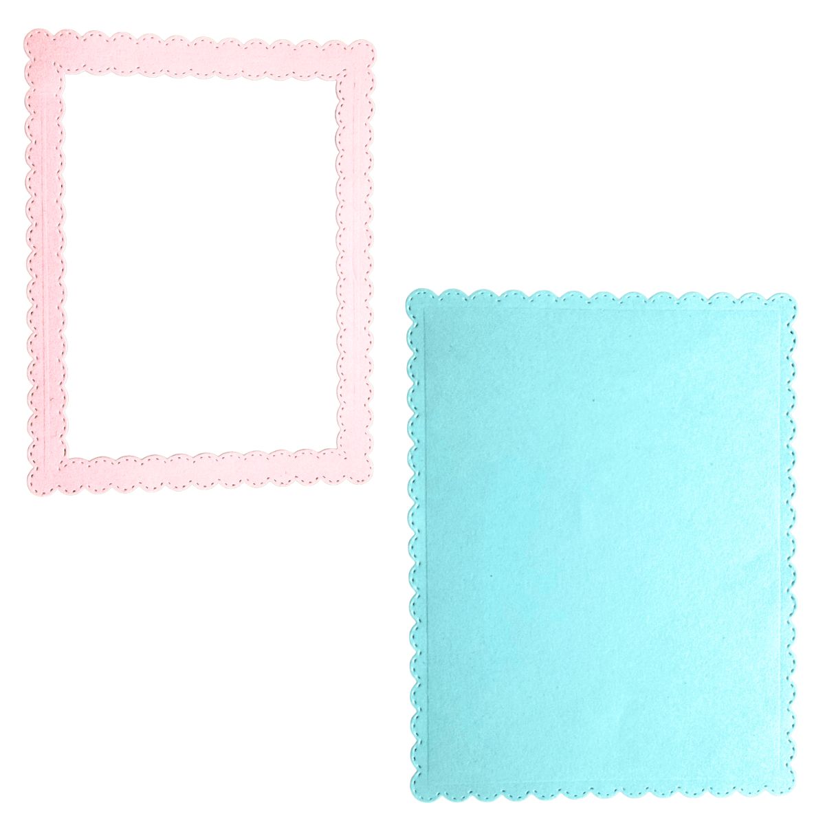 Set de Troqueles Marcos con Ondas y Flores Dados de Corte / Suajes / Troqueles Lyssette Guiot Crafts