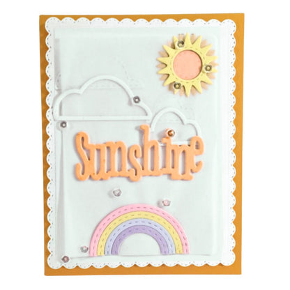 Set de Troqueles Marcos con Ondas y Flores Dados de Corte / Suajes / Troqueles Lyssette Guiot Crafts