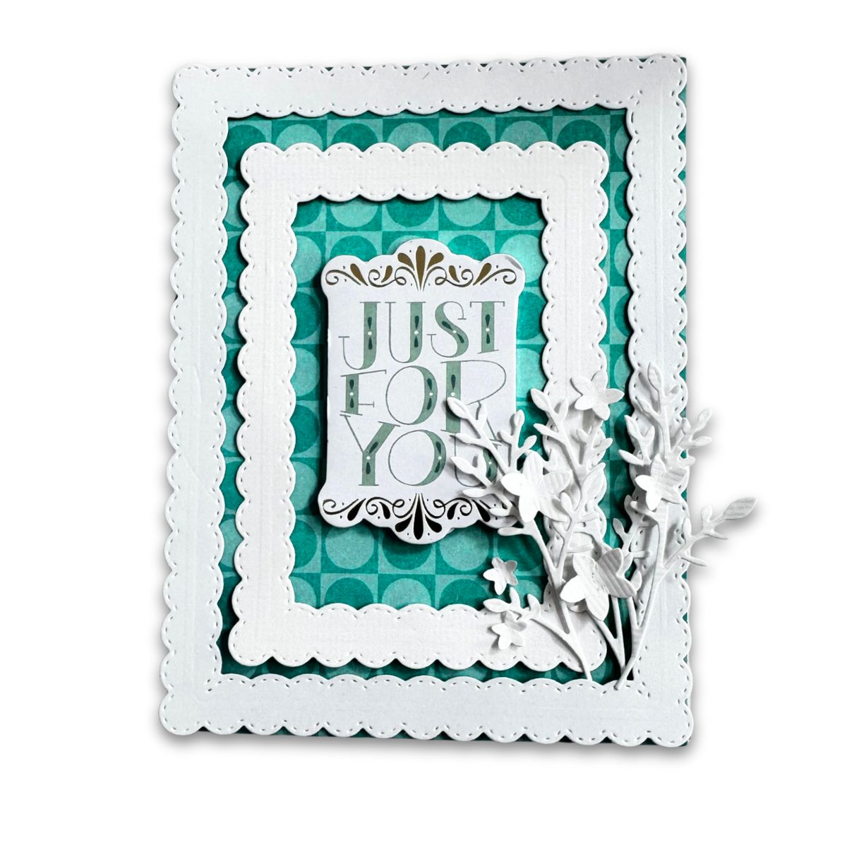 Set de Troqueles Marcos con Ondas y Flores Dados de Corte / Suajes / Troqueles Lyssette Guiot Crafts