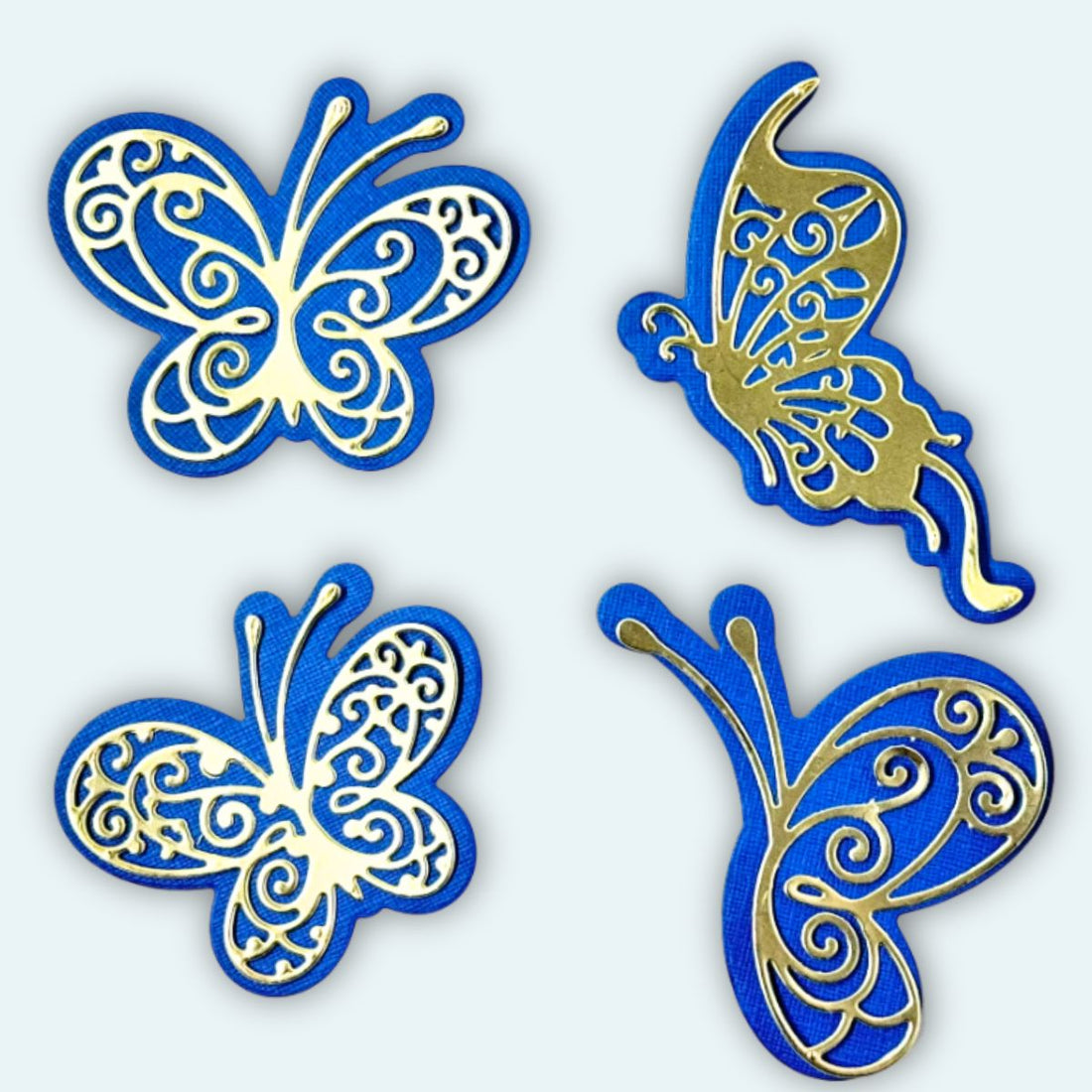 Troquel de Mariposas Caladas con Sombra Dados de Corte / Suajes / Troqueles Lyssette Guiot Crafts