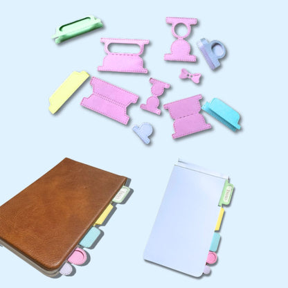 Set de Troqueles de Tabs Decorativos Dados de Corte / Suajes / Troqueles Lyssette Guiot Crafts