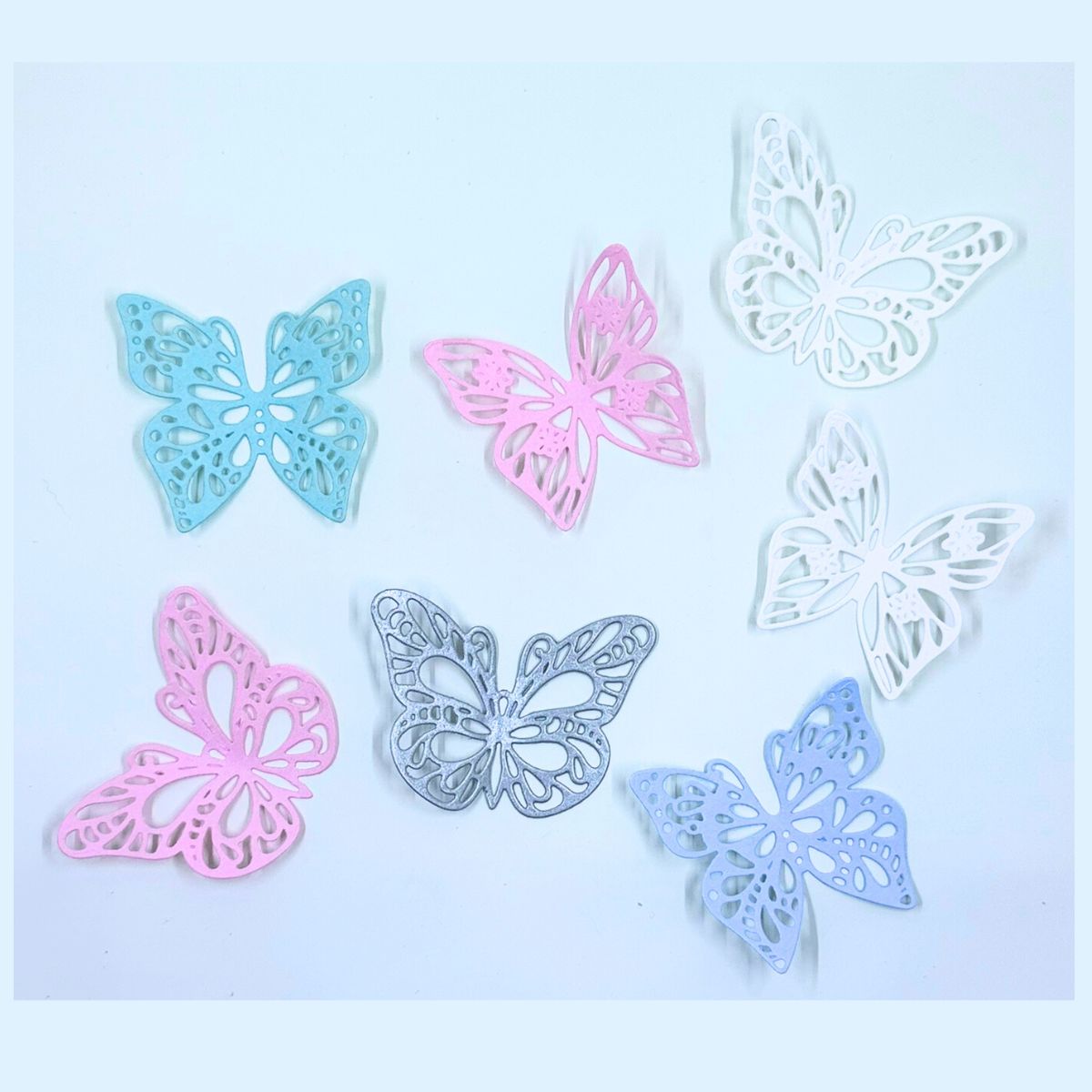 Set de Troqueles Mariposas Volumétricas Dados de Corte / Suajes / Troqueles Lyssette Guiot Crafts