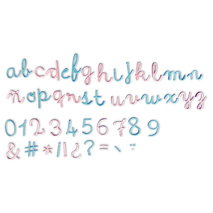 Set de Troqueles Alfabeto Script Mini Dados de Corte / Suajes / Troqueles Lyssette Guiot Crafts