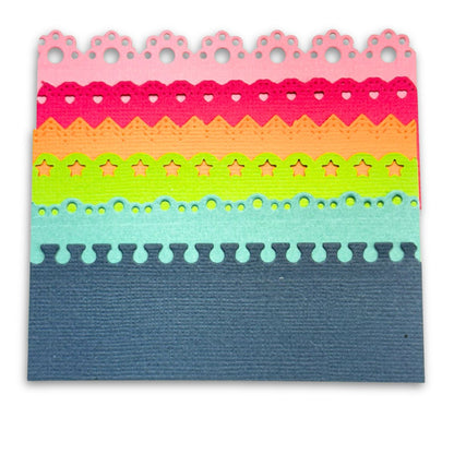 Set de Troqueles de Bordes Decorativos Dados de Corte / Suajes / Troqueles Lyssette Guiot Crafts
