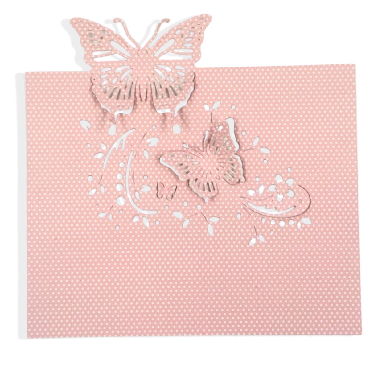 Troquel de Tarjeta de Mariposa Volando Dados de Corte / Suajes / Troqueles Lyssette Guiot Crafts