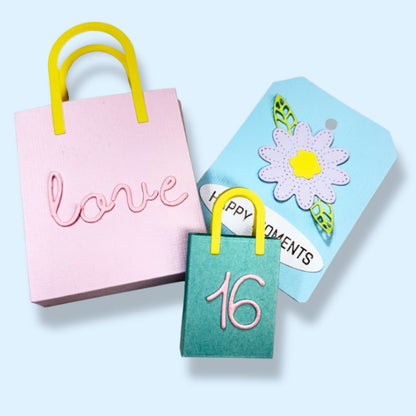 Set de Troqueles Alfabeto Script Mini Dados de Corte / Suajes / Troqueles Lyssette Guiot Crafts