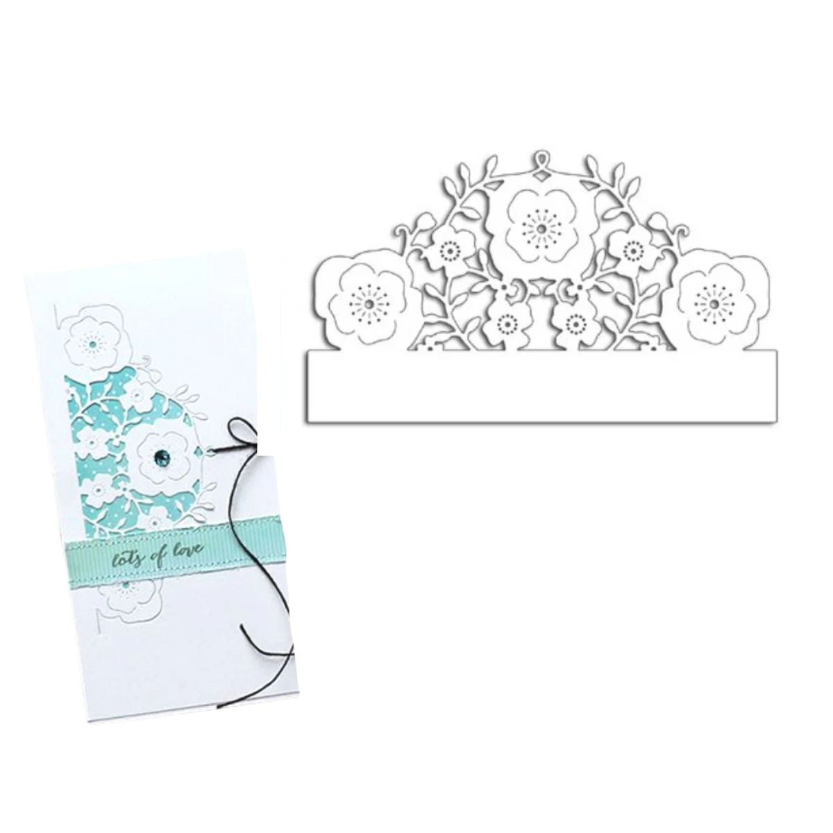 Floral Half Dies / Suajes Florales Dados de Corte / Suajes / Troqueles Penny Black