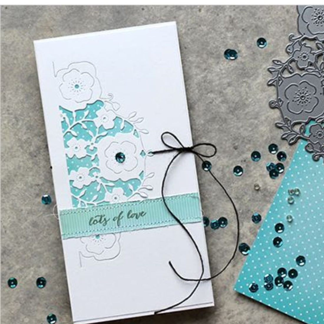 Floral Half Dies / Suajes Florales Dados de Corte / Suajes / Troqueles Penny Black