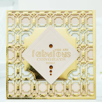 Deco Lux Card Creator Die / Suaje de Marco Decorativo Dados de Corte / Suajes / Troqueles Spellbinders